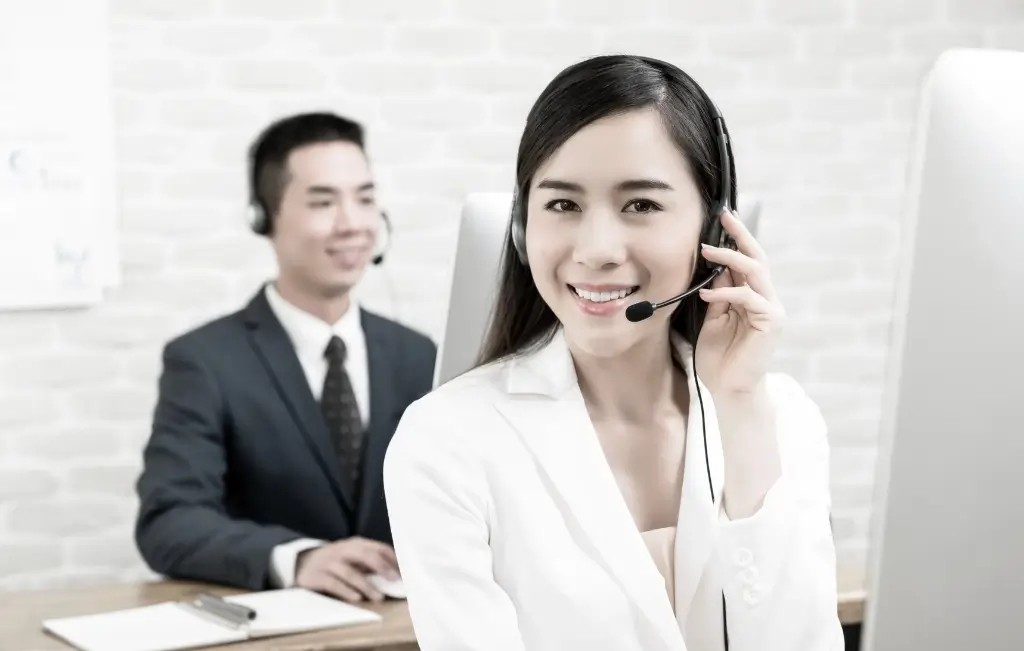 Asian Customer Service Representative